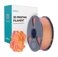 Sunlu PLA+ Silk Двухцветный Филамент Розовый и ЗолотойSunlu PLA+ Silk Двухцветный Филамент Розовый и Золотой