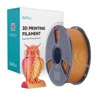 Sunlu PLA+ Silk Двухцветный Филамент Красный и ЗолотойSunlu PLA+ Silk Двухцветный Филамент Красный и Золотой