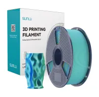 Sunlu PLA+ Silk Двухцветный Филамент Синий-ЗеленыйSunlu PLA+ Silk Двухцветный Филамент Синий-Зеленый