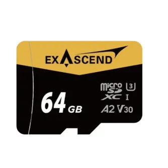 Exascend UHS-I microSD карта серии 64GB Catalyst