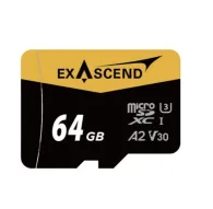 Exascend UHS-I microSD Card Series 64GB CatalystExascend UHS-I microSD Card Series 64GB Catalyst