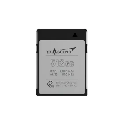 Exascend Industrial Cfexpress CFB300 PCIe Gen3 256GB