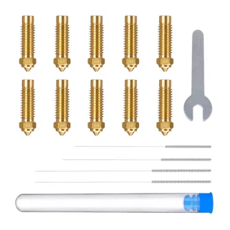 ELEGOO Neptune 4 Plus 4 Max латунный комплект сопел 0.4mm x4 0.6mm x2 0.8mm 