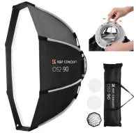 K&F Concept 90cm Plakans Oktagona SoftboxK&F Concept 90cm Plakans Oktagona Softbox