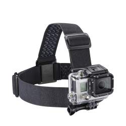 Action camera mounts - mantona Helmet strap for GoPro - buy today in store and with delivery