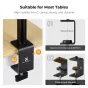 K&F Concept adjustable C-Clamp Desk Stand
