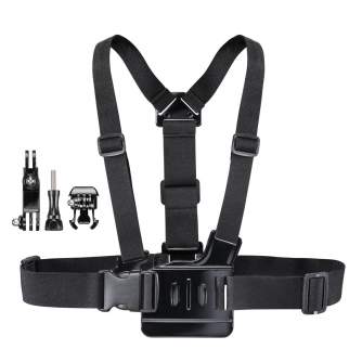 Accessories for Action Cameras - mantona chest strap for GoPro "steady - quick order from manufacturer