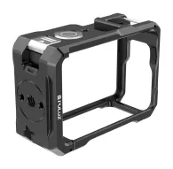Металлический защитный чехол Puluz PU1074B для DJI Osmo Action 6Металлический защитный чехол Puluz PU1074B для DJI Osmo Action 6