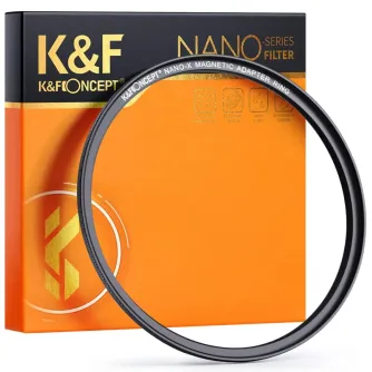 K&F Concept 52MM Magnētiskā Apaļā Spoguļa Sērijas Adaptera Gredzens