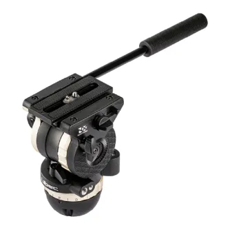 Libec NH20 - Video head with 4 kg load capacity, dual head design