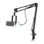 Fifine AM8TW spēļu mikrofons ar boom arm (balts)