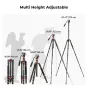 K&F Concept K&F Carbon Fiber Lightweight Camera Tripod O255C4+FH-03
