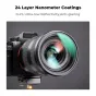 K&F Concept 62MM CPL+MCUV+ND1000+Lens Cap