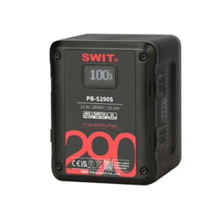Swit PB-S290S 290Wh Multi-Sockets Square Cine Battery