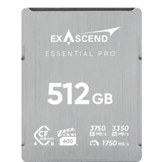 Exascend CFexpress 4.0 Type B Essential Pro Series 512GB