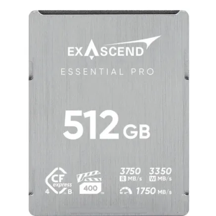 Exascend CFexpress 4.0 Type B Essential Pro Series 512GB