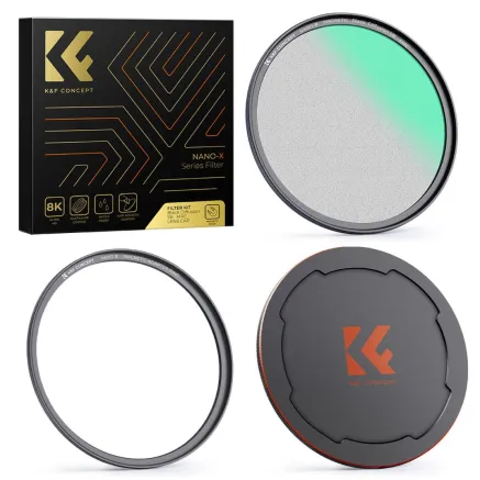 K&F Concept 49MM NANO-X 1/8 Black Mist Магнитный фильтр