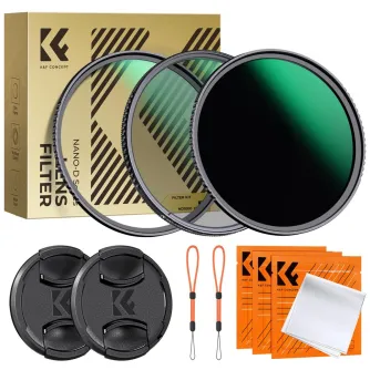 K&F Concept 67MM CPL+MCUV+ND1000+Lens Cap