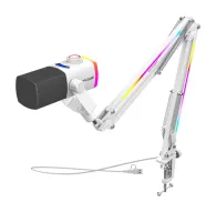 Fifine AM8PROTW dynamic microphone with boom arm whiteFifine AM8PROTW dynamic microphone with boom arm white