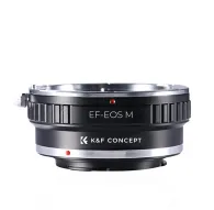 Адаптер объектива K&F Concept Canon EF EF-S для EOS MАдаптер объектива K&F Concept Canon EF EF-S для EOS M