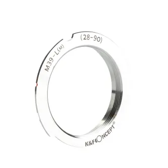 K&F Concept K&F M39 28mm/90mm to Leica M Camera Mount Adapter