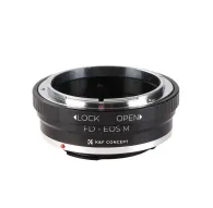 Адаптер K&F Concept Canon FD для камер Canon EOS MАдаптер K&F Concept Canon FD для камер Canon EOS M