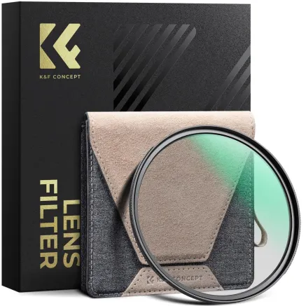 K&F Concept 72MM NANO-X Pro Misiņa Rāmis Melnais Miglas 1/4