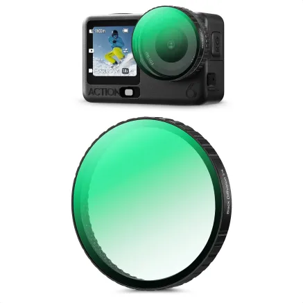 K&F Concept Black Soft 1/4 фильтр для DJI Osmo Action 6