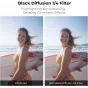 K&F Concept Black Soft 1/4 filtrs DJI Osmo Action 6