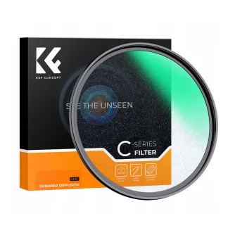 K&F Concept 67MM C sērijas Microlight Mirror Shimmer Diffusion Filter