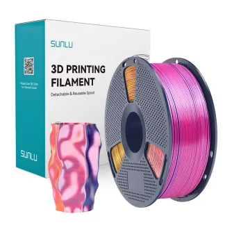 Sunlu PLA+ Silk Tri-Color Filament Красный-Желтый-Синий