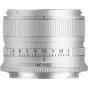 TTArtisan AF 40mm F2 Nikon Z stiprinājums Sudrabs