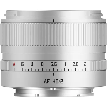 TTArtisan AF 40mm F2 Sony E mount Silver