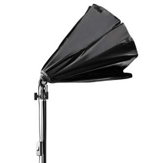 Fluorescent - walimex pro Set 2 Daylight 250 + Octagon+ tripod - quick order from manufacturer