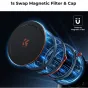 K&F Concept 67MM Nano-X sērijas magnētisko filtru komplekts CPL ND3-32 Black 