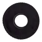 Exora ROUND S Microfiber Eyecushion melnā krāsā