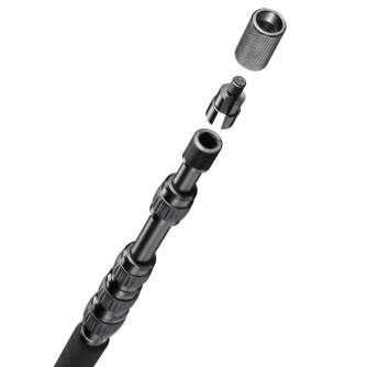 Accessories for microphones - walimex pro Boompole MicPipe hand pod for microphone 3 m - quick order from manufacturer