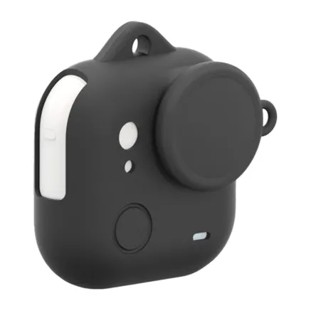 PULUZ PU786B Silikona objektīva vāciņš + korpuss Insta360 GO Ultra