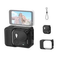 Puluz Silikona Aizsardzības Kaste PU1061B par Insta360 Go Ultra MelnaPuluz Silikona Aizsardzības Kaste PU1061B par Insta360 Go Ultra Melna