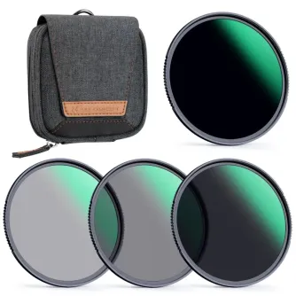 K&F Concept K&F 82mm Набор ND-фильтров ND4+ND8+ND64+ND1000