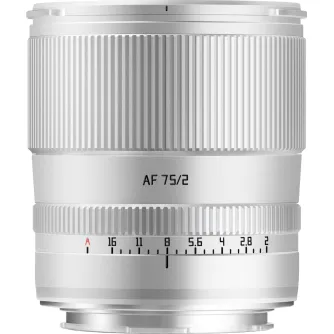 TTArtisan APS-C AF75mm F2 L Sudrabs