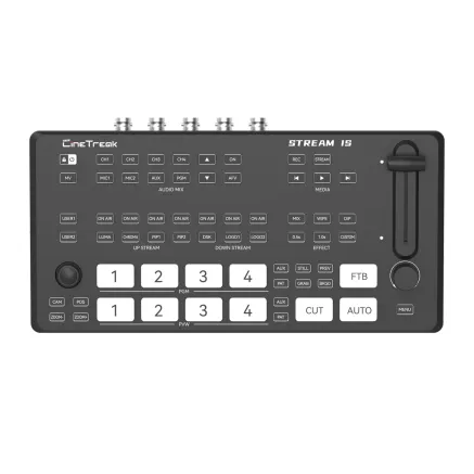 CineTreak Stream 1S - SDI video switcher with PTZ control, dual RTMP streaming