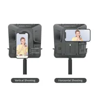 Desview T5 - Dual-screen portable teleprompter with Bluetooth controlDesview T5 - Dual-screen portable teleprompter with Bluetooth control
