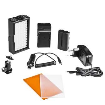On-camera LED light - walimex pro video VDSLR lightning kit - quick order from manufacturer