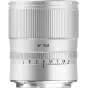 TTArtisan APS-C AF75mm F2 Nikon Z Silver