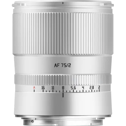 TTArtisan APS-C AF75mm F2 Nikon Z Silver