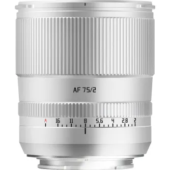 TTArtisan APS-C AF75mm F2 Sony E Sudraba