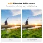 K&F Concept 77mm Ultra-Low Reflection Variable ND Filter ND2-400