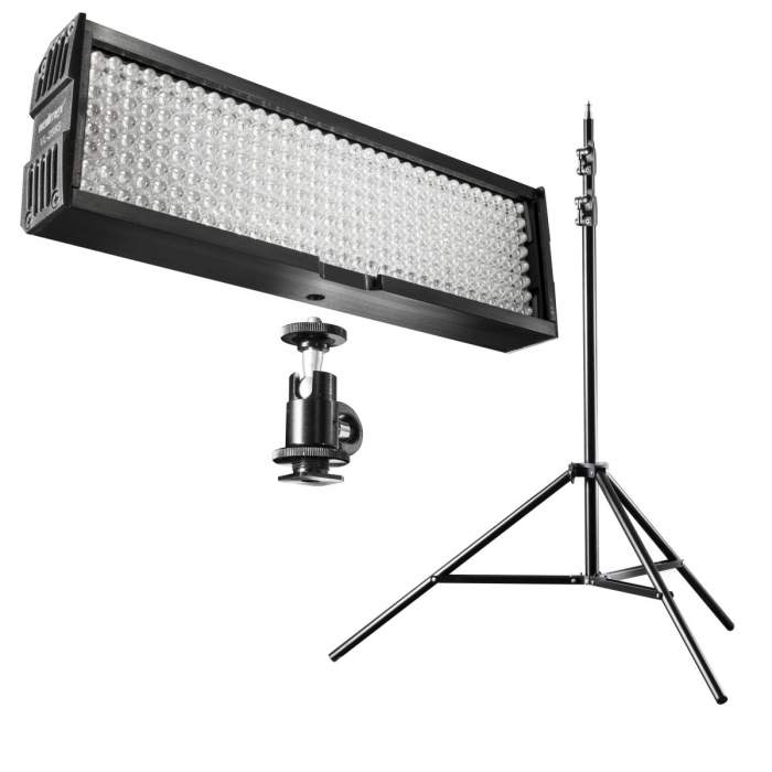 LED Gaismas paneļi - walimex pro lightning set video set up 256 - ātri pasūtīt no ražotāja
