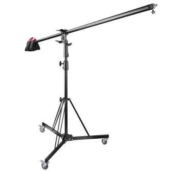 Стойки журавли - walimex pro Wheeled Boom Stand with Counterweight - купить сегодня в магазине и с доставкой